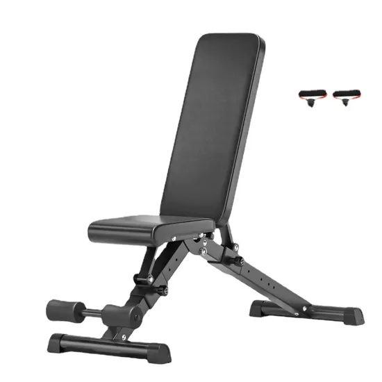Foldable Bench Fitness Equipment Gym Weight Bench for Dumbbell
