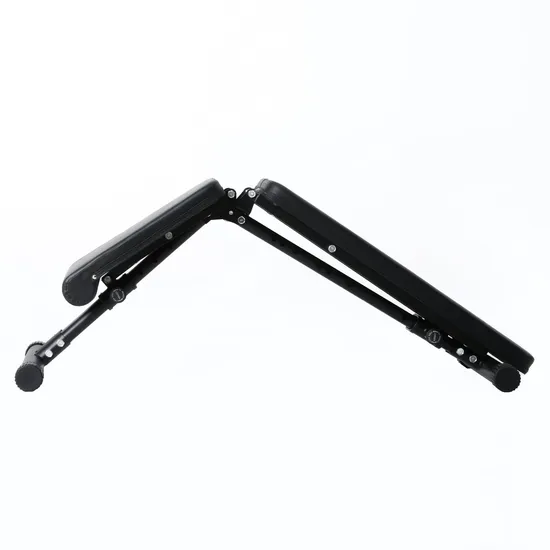 Adjustable Metal Folding Weight Bench Multifunctional Fitness Equipment for Indoor