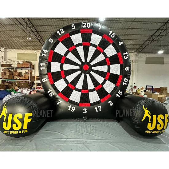 Outdoor Golf Football Inflatable Soccer Dart Game