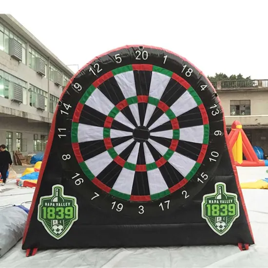Interesting Football Shooting Game Commercial Rental Inflatable Soccer Dart Board