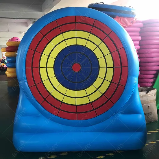 PVC Material Inflatable Stick Dart Board for Football Game