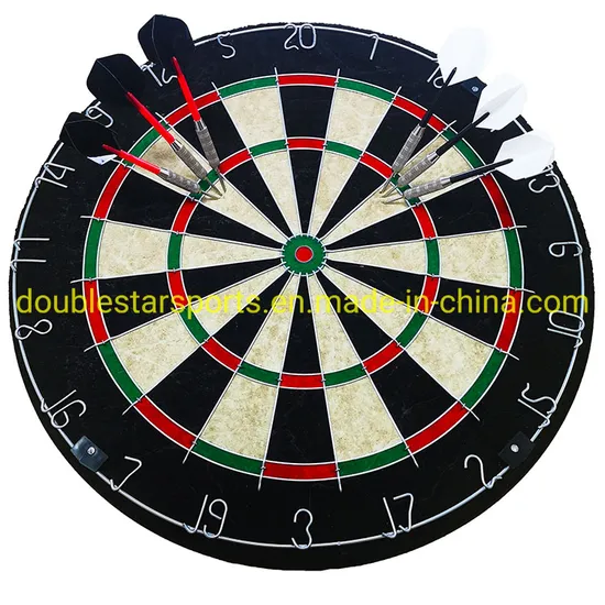 Portable Bar Game Darts Bristle Dartboard