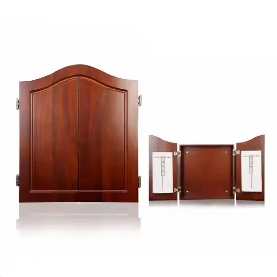 Custom Solid Wood Dartboard Cabinet Box