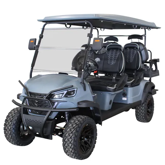 Custom Factory 4+2 Seat Golf Cart Electric Golf Buggy Hunting Car
