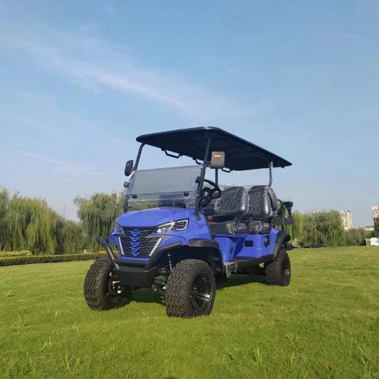 Wholesale 4 Wheel Golf Cart Utility Vehicle 6 Seater Electric Golf Buggy