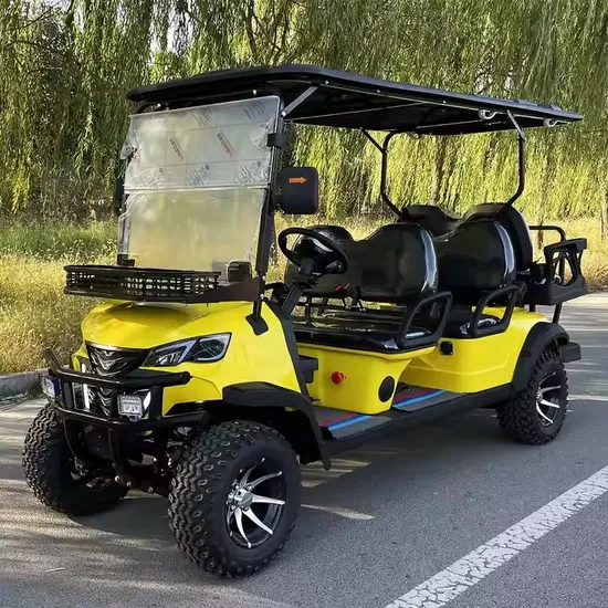 4/6 Person 48V/60V/72V Electric Lifted Golf Cart off Road Buggy with Lithium Battery
