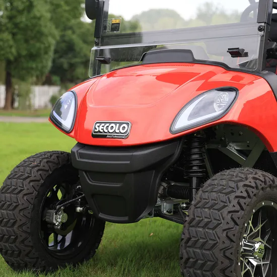 2+2 Seaters Lifted Golf Cart with Lithium Battery