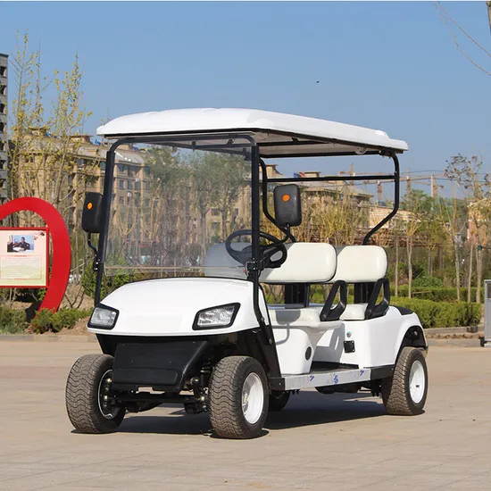 Low Price New The Future of Golfing Club Lead Acid/Lithium Battery 48V/60V/72V 2, 4, 6, 8, 10 Seats/Seater Huntin Massive Rim Tires off Road Electric Golf Carts