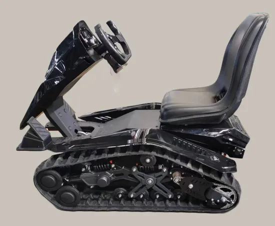 First Sale Single-Person ATV Tracked Snowmobile Amusement Park Beach Buggy for Adult