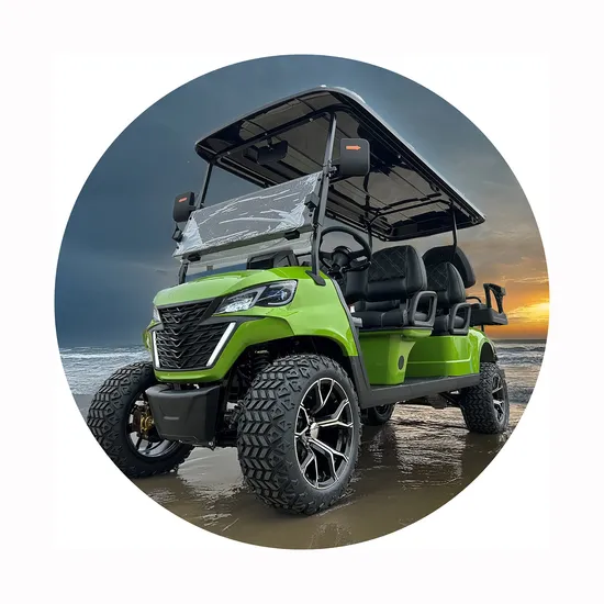 Hot-Sale Customizable 3500W 4+2 Seat 4X4 Hunting Electric Golf Car Carts