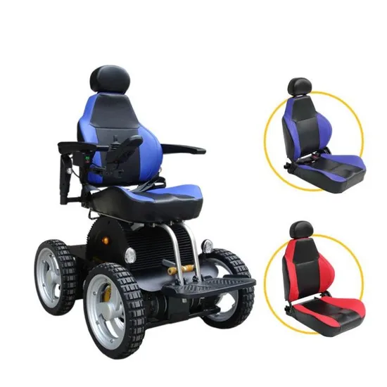 New Fashion 4 Wheels Electric Power Wheelchair Scooter for Adults