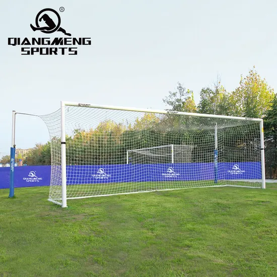 Aluminum 24X8FT Box Soccer Goals for Competition Outdoor Standard Football Goal