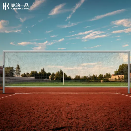 Large Backyard Football Goal with UV-Resistant Net for Long-Term Outdoor Use