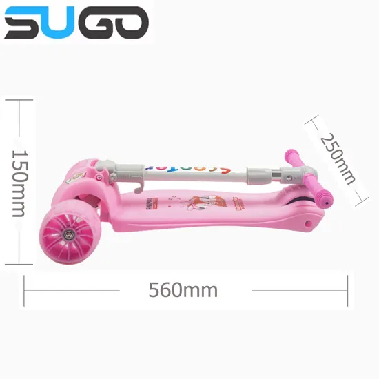 China Cheap Price 3 Wheel Folding Baby Kid Foot Kick Scooters