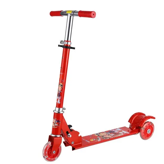 Chinese Factory Lower Price Three Wheel Toy Scooter Baby Adjustable Children Foot Scooter