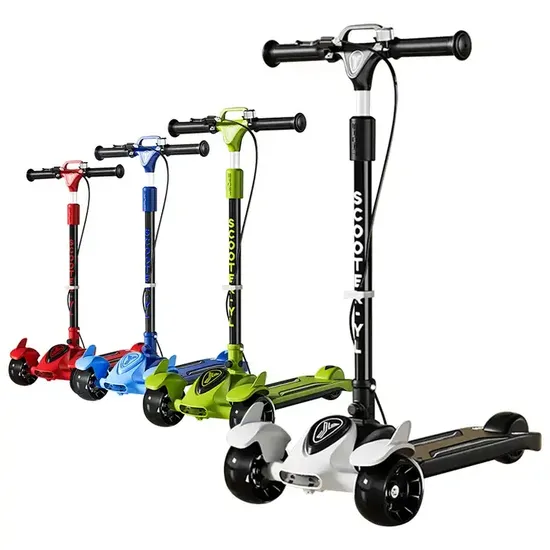 Wholesale Cheap Multifunction Folding Children Scooter 3 Wheels Kids Kick Scooter