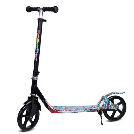 Childre Scooter Wheel Flash Folding Foot Kids Scooter