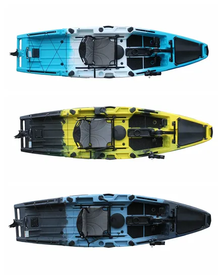 Vicking Wholesale Sit on Top 11FT Fishing Pedal Kayak with Fishing Rod Holder