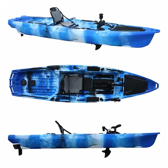 Vicking 13 FT Sit on Top Pedal Fishing Kayak with Fishing Rod Holder