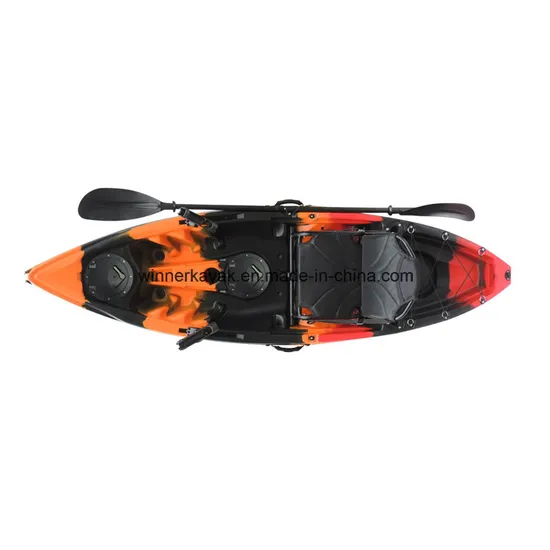 Single Fishing Kayak with Aluminium Steel Tube Chair