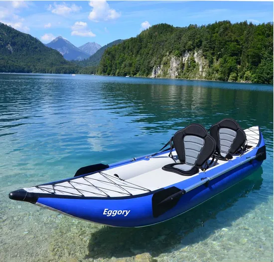Hot Sale Inflatable Boat Boat PVC Fishing Kayak for 2 Persons