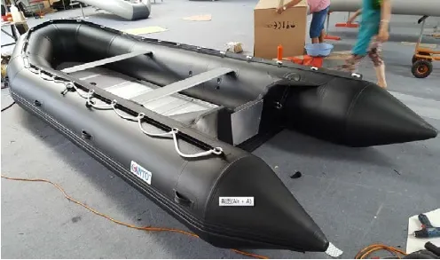 CE Certificate PVC Hypalon Tube Aluminum Floor Inflatable Boat/Rib Boat