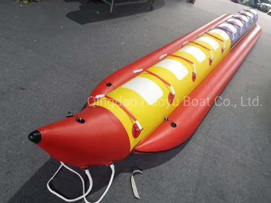7.0 Meter Banana Boat for Sale, Florating Boat for Leure with PVC or Hypalon Tube