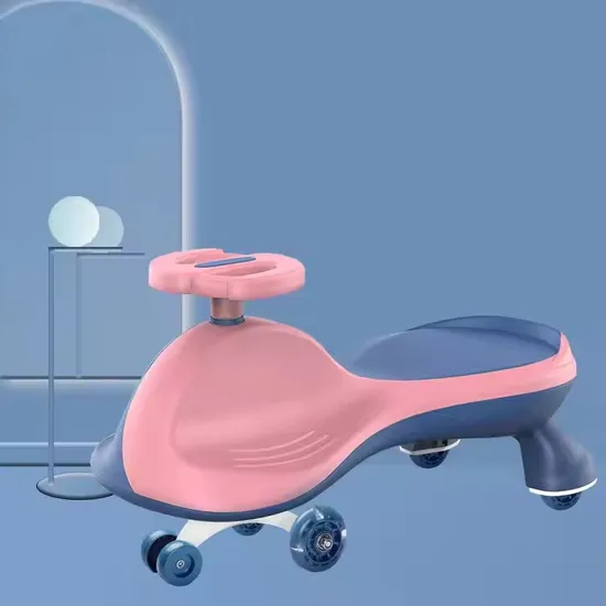 China Hot Sale Toy Children Baby Twist Car Swing Wiggle Car with LED Music Light Baby Swing Car Manufacturer