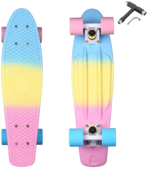 22inch Toy Wheels Skater PP Penny Street Child Skate Board