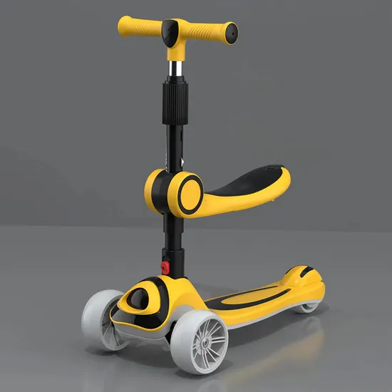 Pink Green White Yellow Color 3 in 1 Mult Fuction Kids Scooter