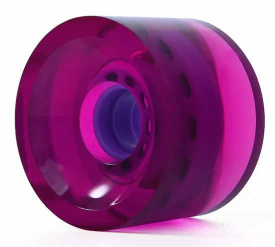 70*51 PU Transparent Wheel Skateboard Wheel Surfer Longboard Inline Skates Wheel