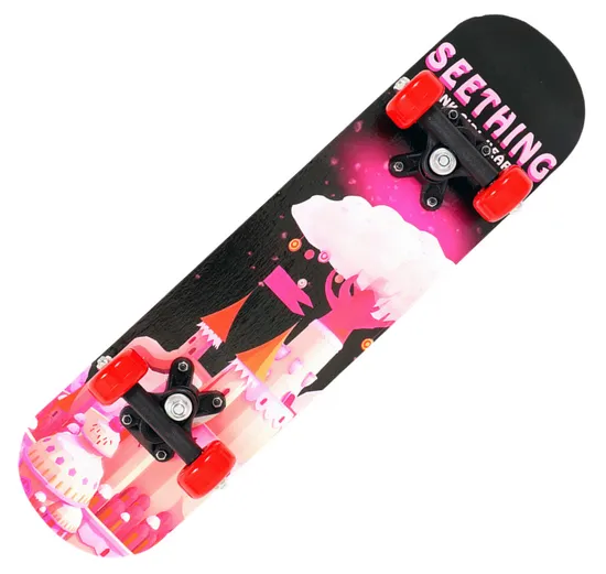 Complete Skate Board Maple Wood Longboards for Teens Adults Beginners