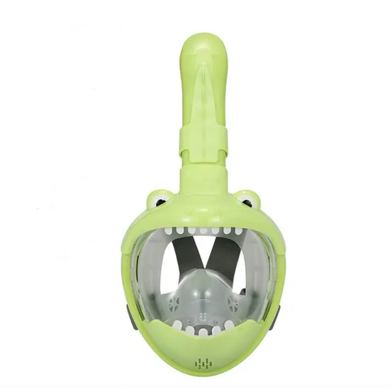 Snorkeling Mask Face Mirror Diving Goggles Swimming Equipment Waterproof and Anti-Fog Fully Dry Diving Mask for Children
