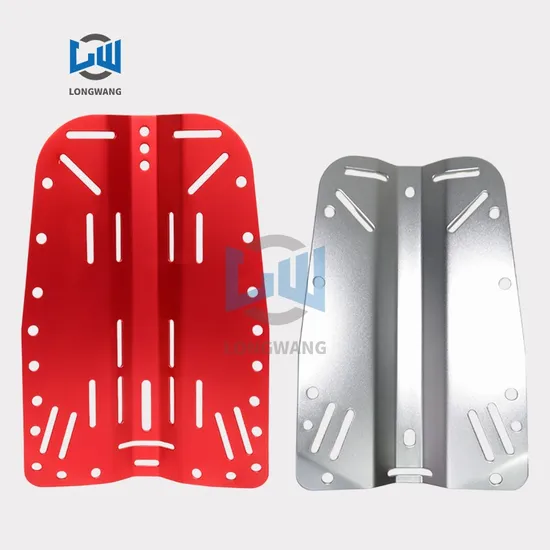 2mm Titanium Backplate Bending Parts Stainless Sheet Metal Manufacturing Service Diving Back Plate