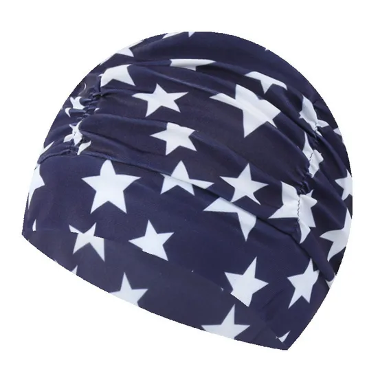 Unisex Swim Caps Cover Ears Swimming Cap Fun Swimming Hats Comfortable for Long Hair Bl16755
