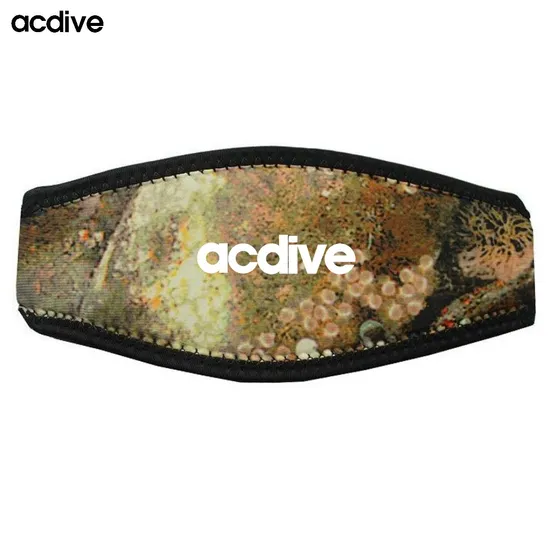 Hot Selling OEM ODM Durable Neoprene Double Sided Spearfishing Scuba Diving Hair Protection Band Strap Mask Cover