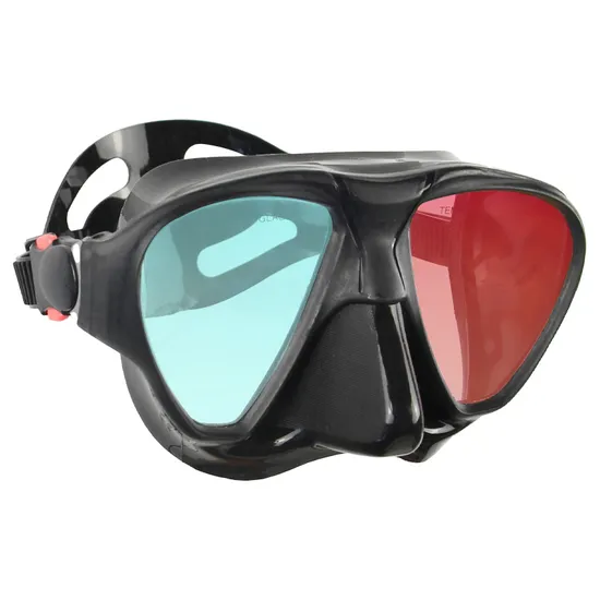 Custom Adults Anti Fog Waterproof Tempered Glass Scuba Mask Low Volume Freediving Diving Goggles for Divers