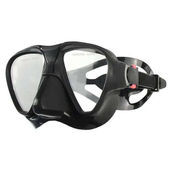 Wholesale China ODM OEM Anti-Fogging Tempered Glass Lens Liquid Silicone Diving Mask Scuba Goggles