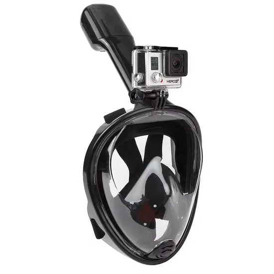 Scuba Diving Swimming Full Face Snorkel Mask Diving Equipment Full Dry