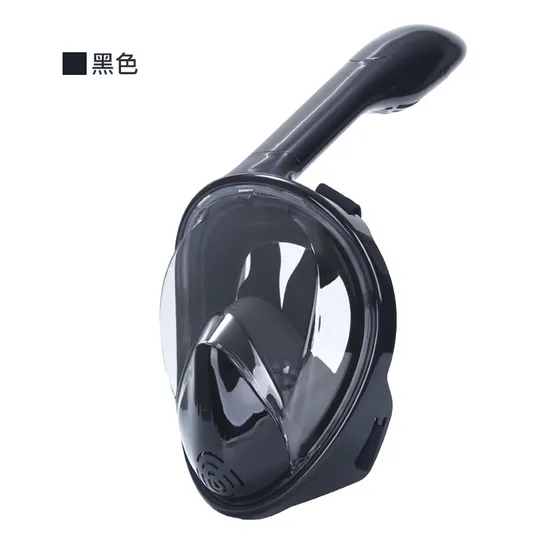 Full Face Snorkel Mask and Swim Fins Set New Diving Gear with Custom Logo Liquid Silicone OEM Scuba Usage