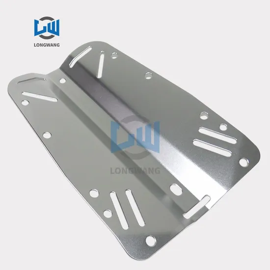 Longwang Factory New Design PVD Stainless Steel Machining Laser Cutting Diving Plate
