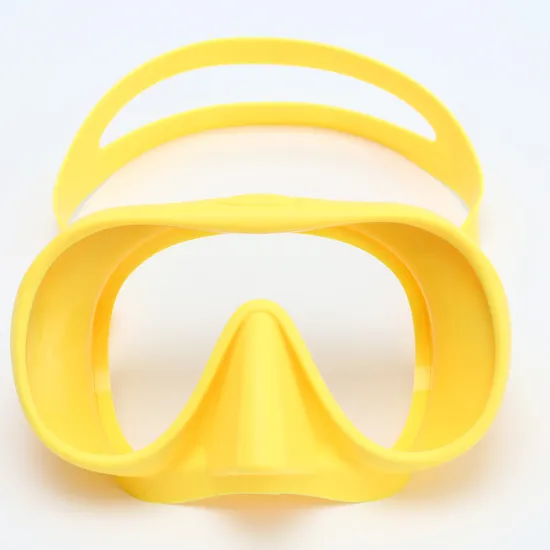 Best Selling Frameless Anti-Fog Scuba Diving Equipment Glass Scuba Diving Mask