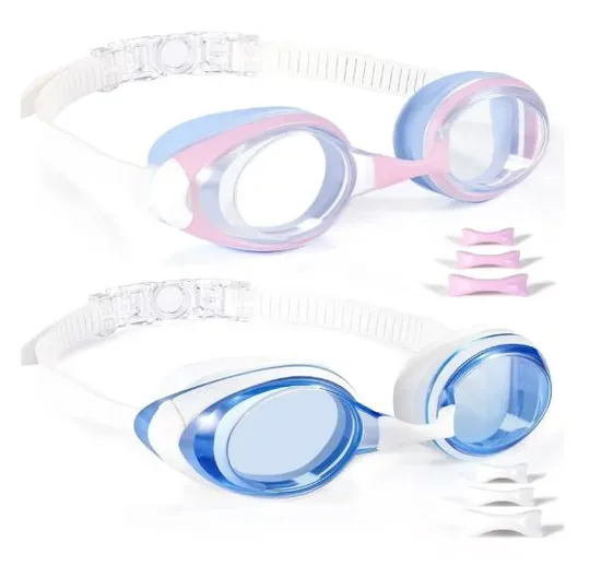 Hot Sale Adult Women Men Anti-Fog Anti-UV Silicone Swimming Goggles