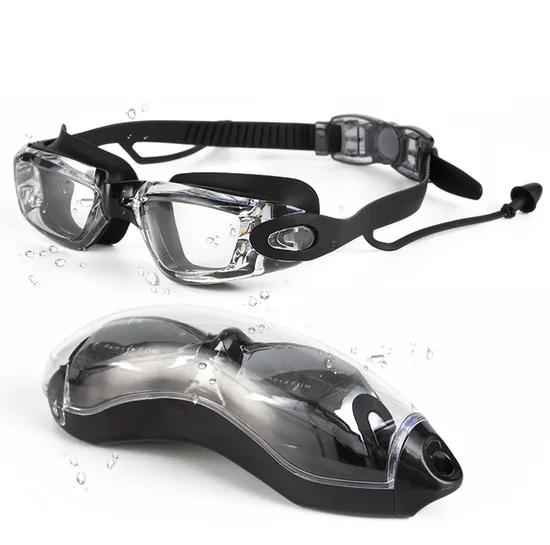 Adult Competition Fashionable Sports Swimming Goggles Men No Leaking Anti Fog UV Protection Silicone Swim Goggles