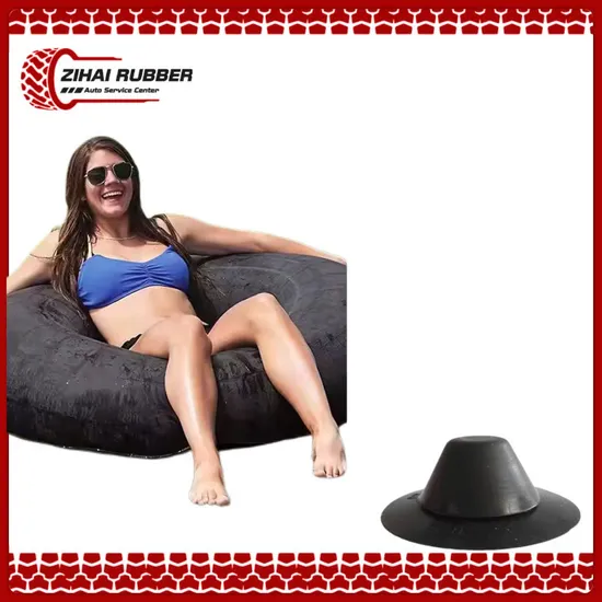 45′ Adults Inflatable Floating Black Snow Rubber Tube