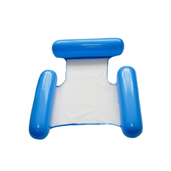 Swimming Floating Folding Pool Seats Inflatable Bed Lounge Chairs Entertainment Safe Inflatable Hammock Chair