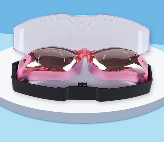 Swimming Goggles Waterproof Adult Silicone Goggles Myopia Anti-Fog Electroplating Swimming Goggles