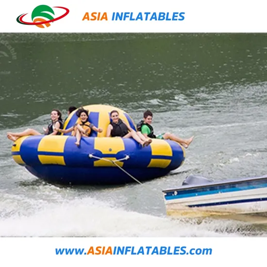 Inflatable Floating Spin Water Discoboat for Water Game