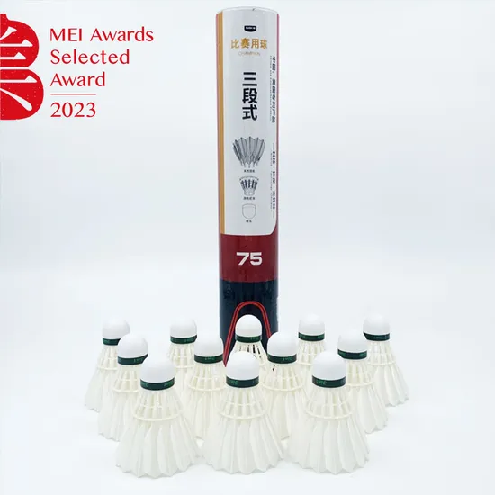 D75 Dmantis One Class Duck Feather Badminton Shuttlecock Fiber Cork Shuttlecock 3in1 Shuttlecock