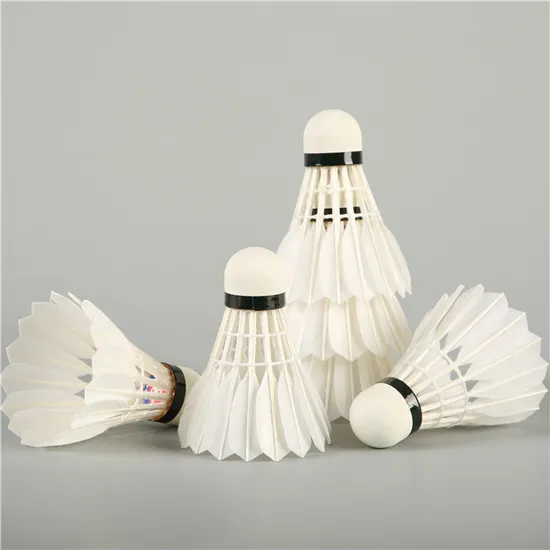 Wholesale Brand Lingmei Most Durable Goose Feather Badminton Shuttlecock Lining a+ 90